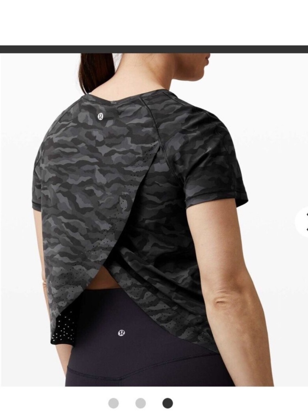 Lululemon camo shirt